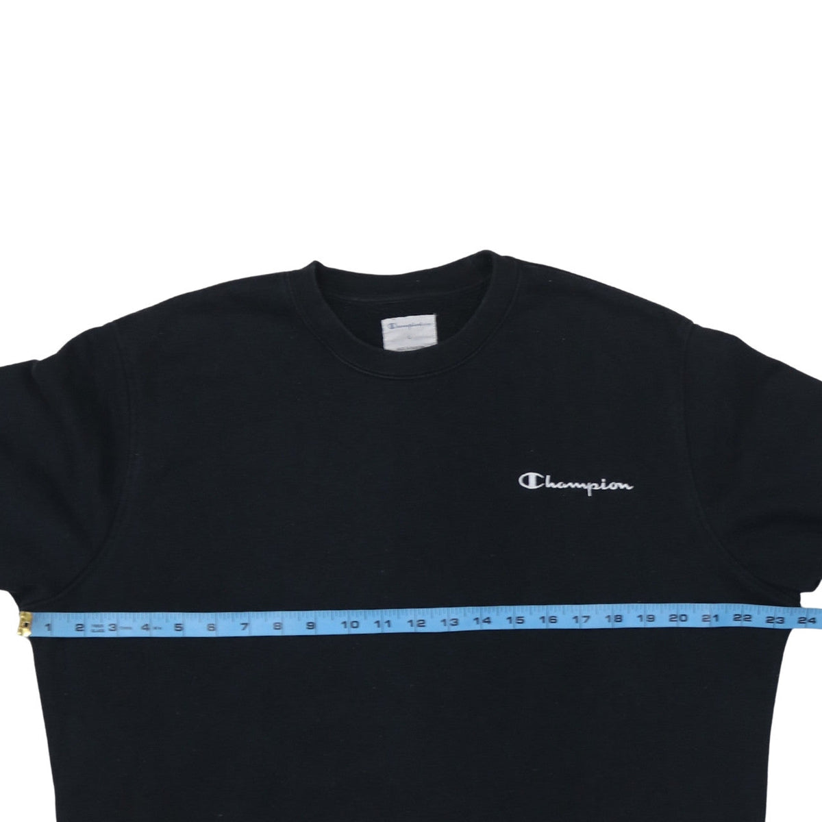 Mens UK Size L Champion Black Pullover Sweatshirt