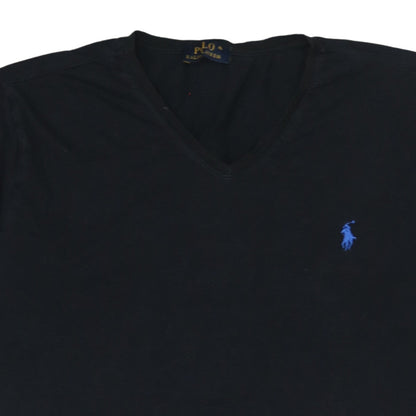 Mens UK Size XL Ralph Lauren Black  T-Shirt