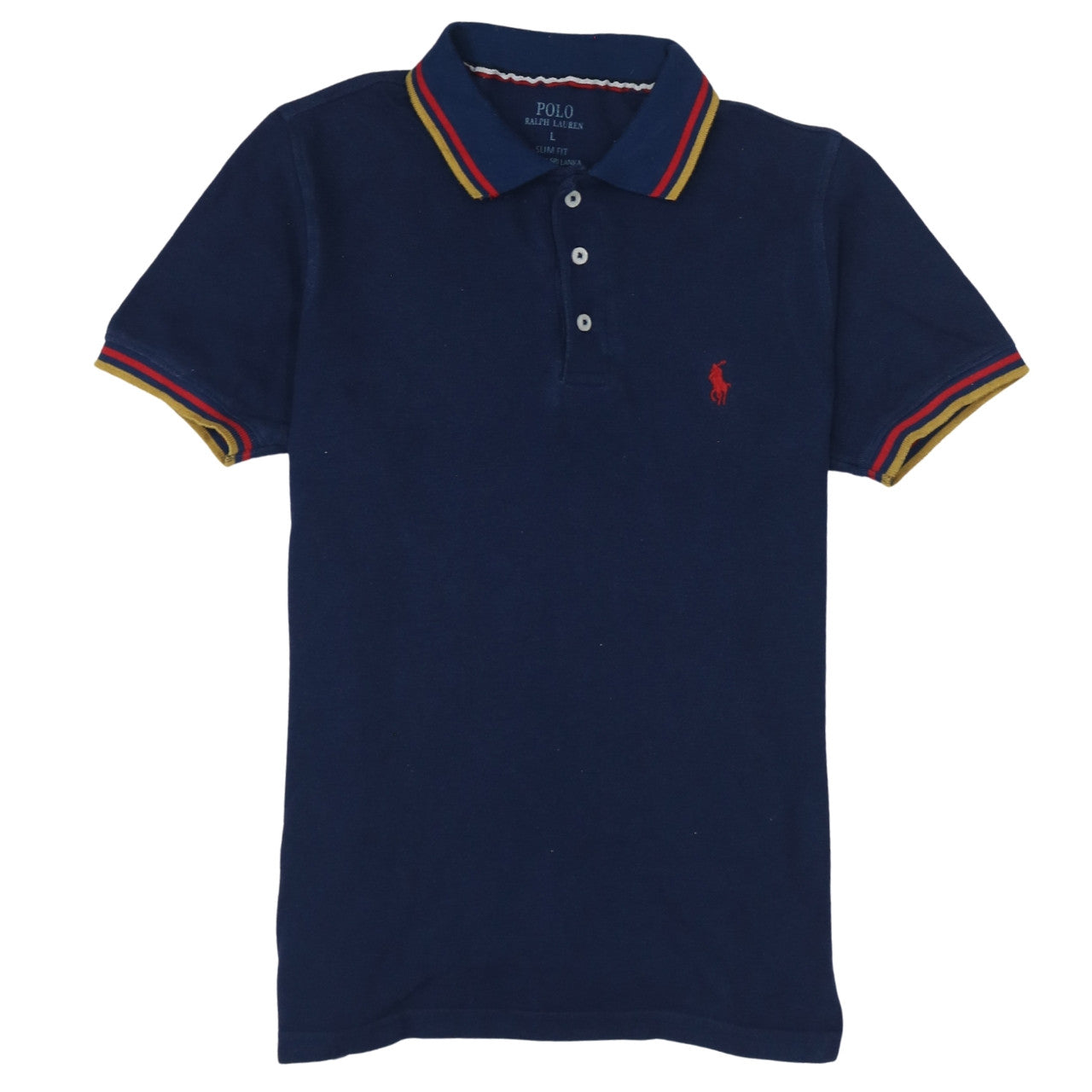 Mens UK Size L Ralph Lauren Viscose Polo Shirt