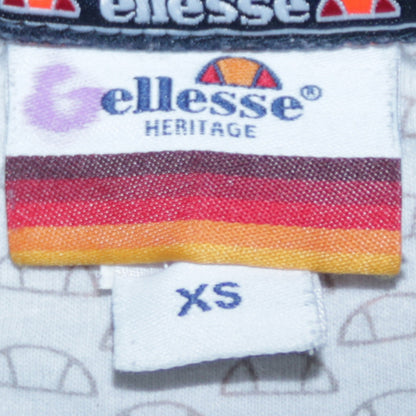 Mens UK Size XS ellesse Black Pullover Sweatshirt