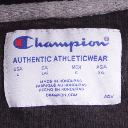 Mens UK Size L Champion Grey Pullover Hoodie