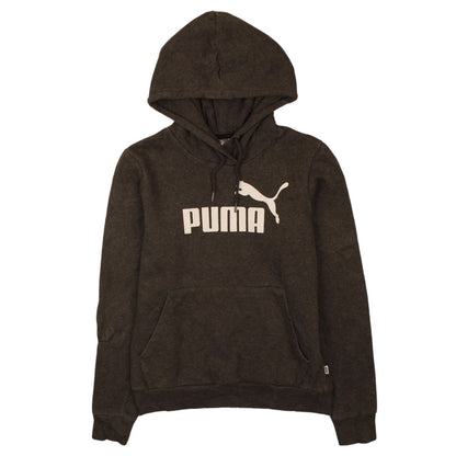 Womens UK Size 12 PUMA Black Pullover Hoodie