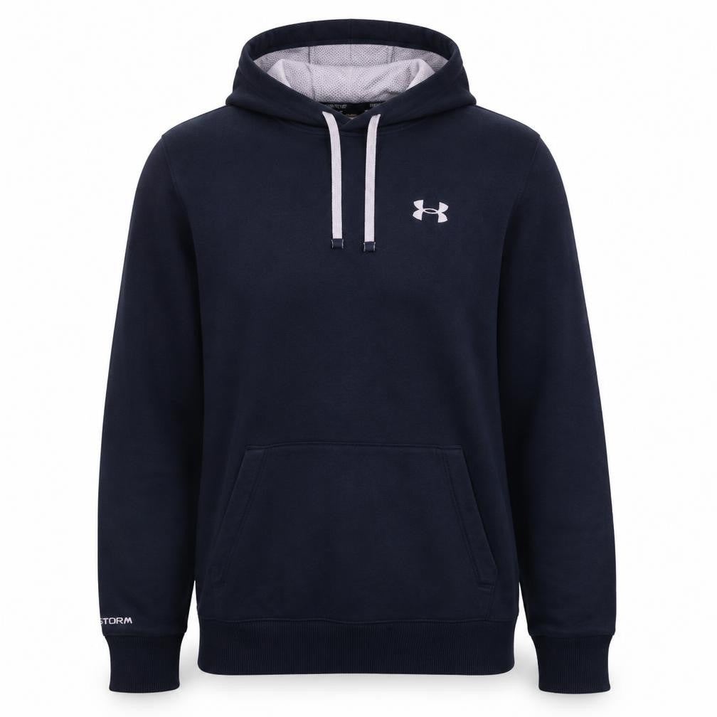 Mens UK Size S Under armour Blue Pullover Hoodie