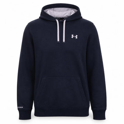 Mens UK Size S Under armour Blue Pullover Hoodie