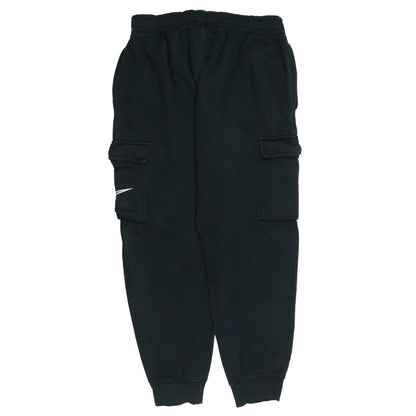 Mens UK Size M Nike Regular Fit Cargo Black Trousers