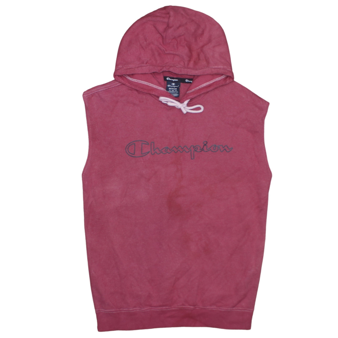 Mens UK Size M Champion Pink Pullover Hoodie