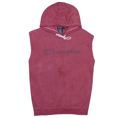 Mens UK Size M Champion Pink Pullover Hoodie