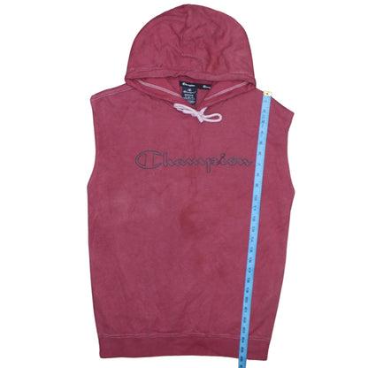 Mens UK Size M Champion Pink Pullover Hoodie