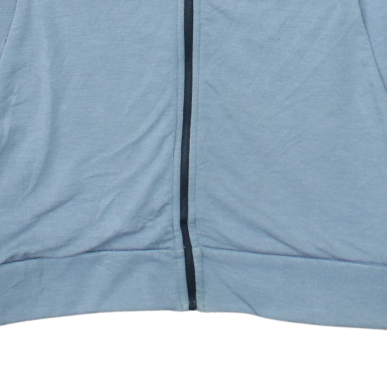 Mens UK Size L Nike Blue Full Zip Hoodie