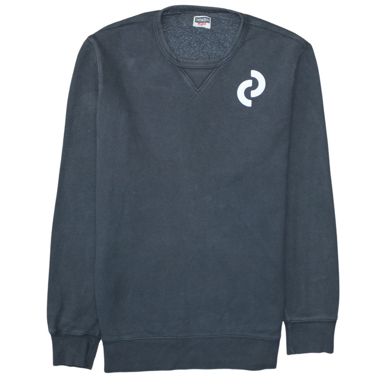 Mens UK Size M Levi's Black Pullover Sweatshirt