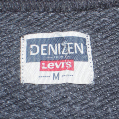 Mens UK Size M Levi's Black Pullover Sweatshirt
