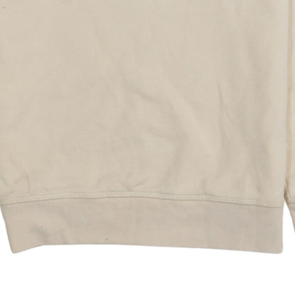 Womens UK Size 2XS Levi's Beige Pullover Sweatshirt