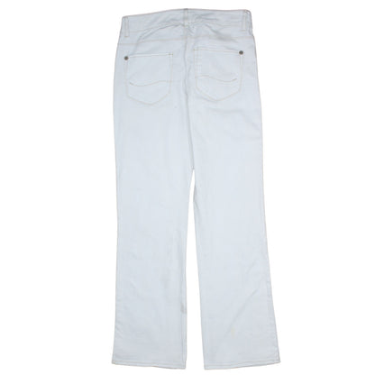 Womens UK Size 12 Lee Regular Fit Straight Jeans