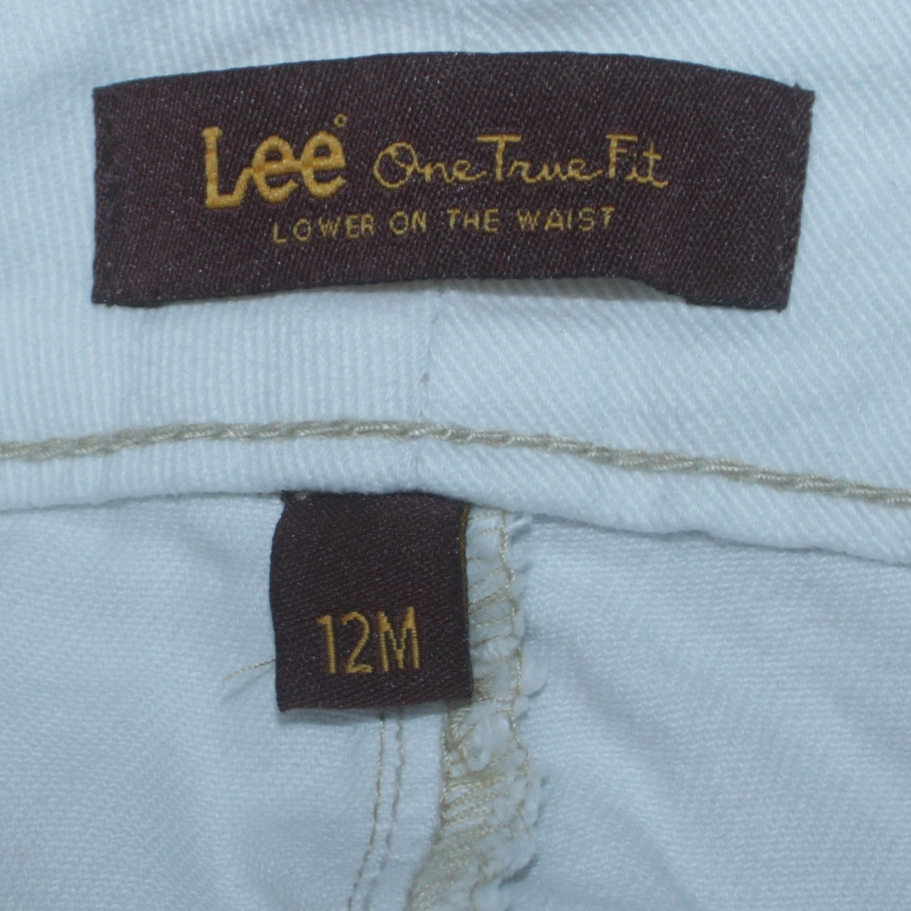 Womens UK Size 12 Lee Regular Fit Straight Jeans