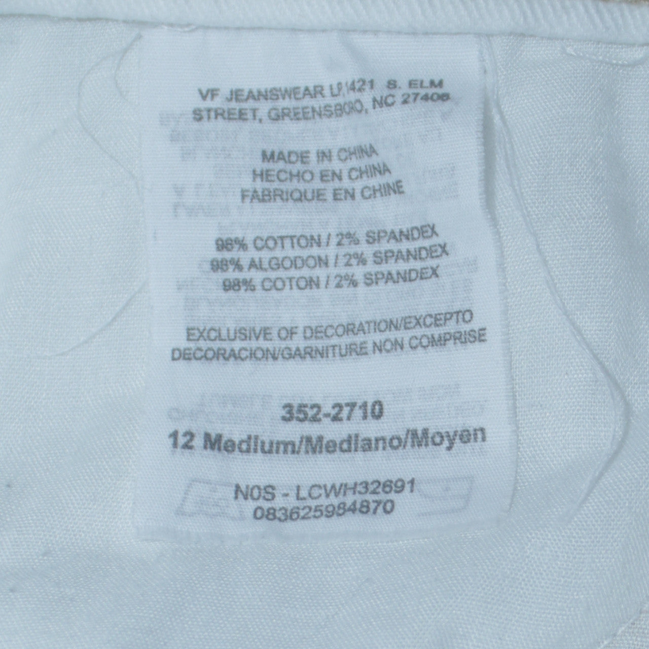 Womens UK Size 12 Lee Regular Fit Straight Jeans