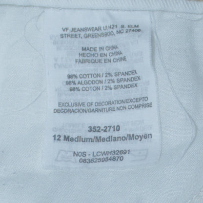 Womens UK Size 12 Lee Regular Fit Straight Jeans