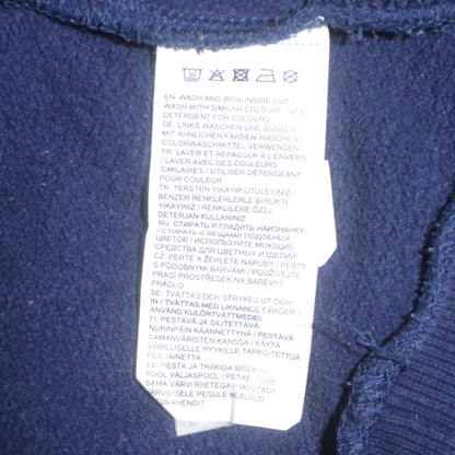 Mens UK Size L PUMA Blue Pullover Hoodie