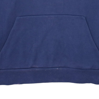 Mens UK Size L PUMA Blue Pullover Hoodie