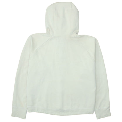 Womens UK Size L Nike Beige Full Zip Hoodie
