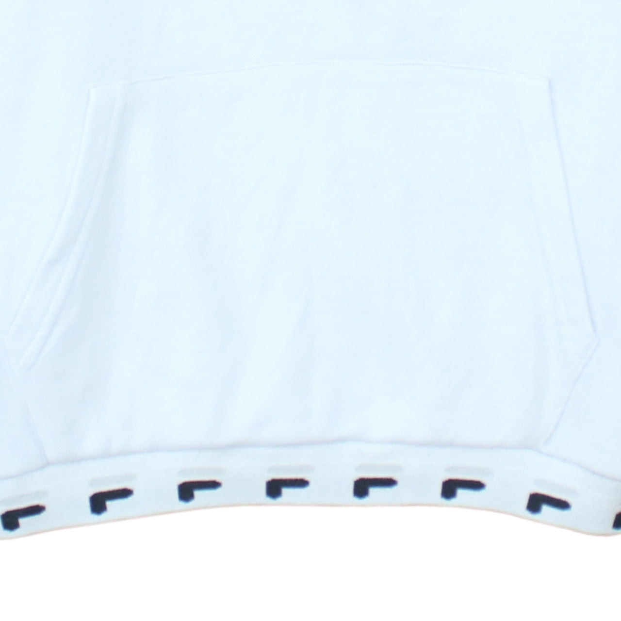 Mens UK Size M FILA White Pullover Hoodie