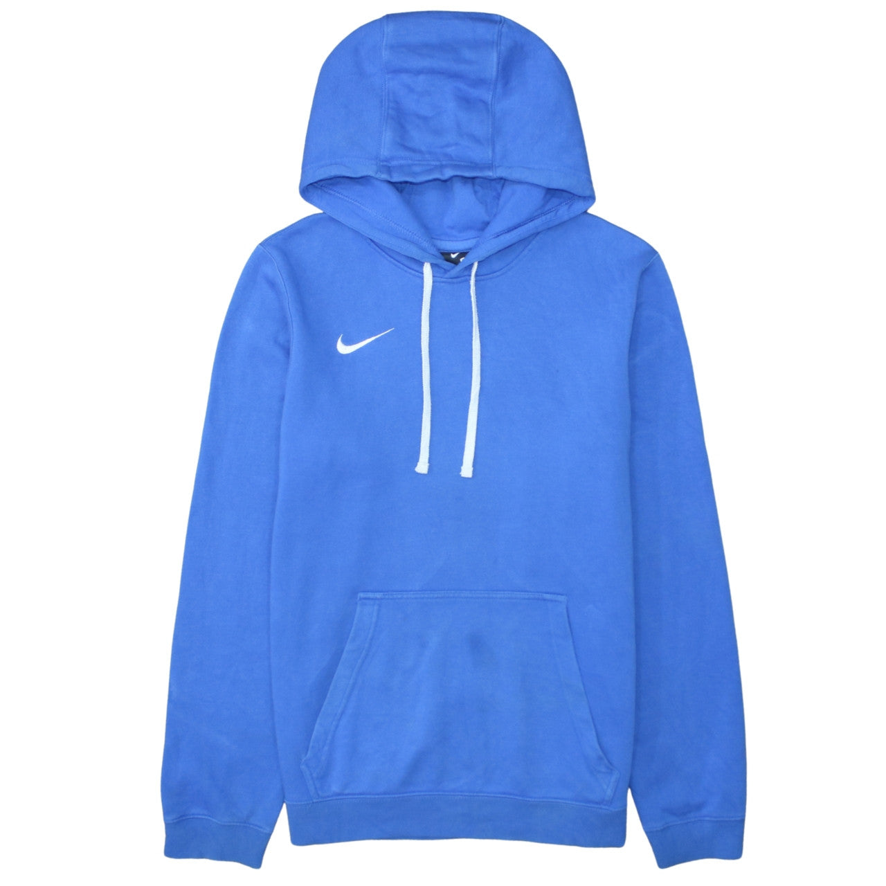 Mens UK Size S Nike Blue Pullover Hoodie