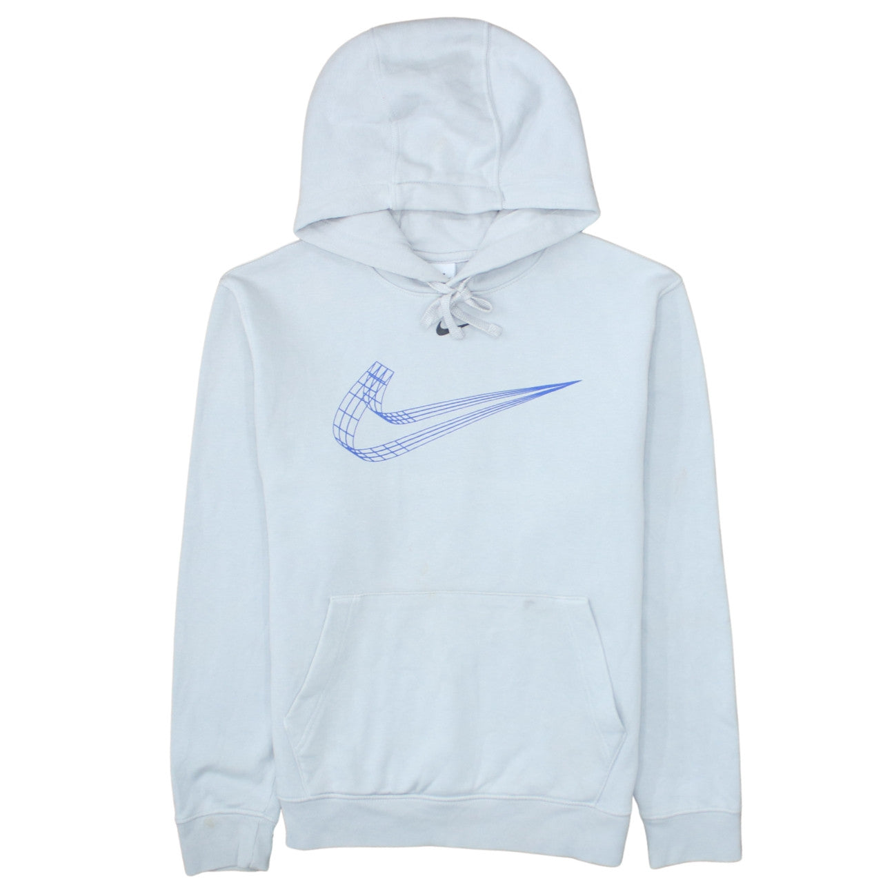 Mens UK Size S Nike White Pullover Hoodie