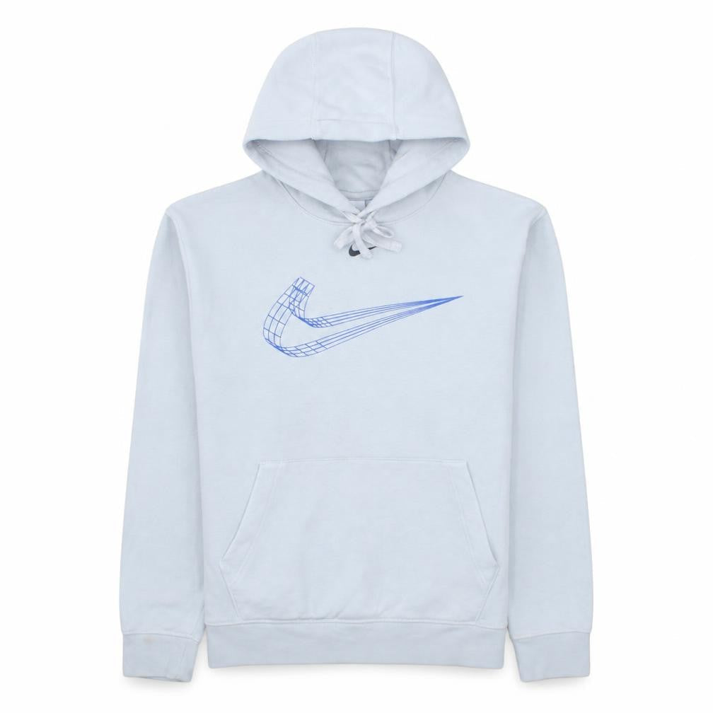 Mens UK Size S Nike White Pullover Hoodie