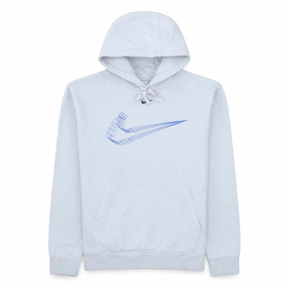 Mens UK Size S Nike White Pullover Hoodie