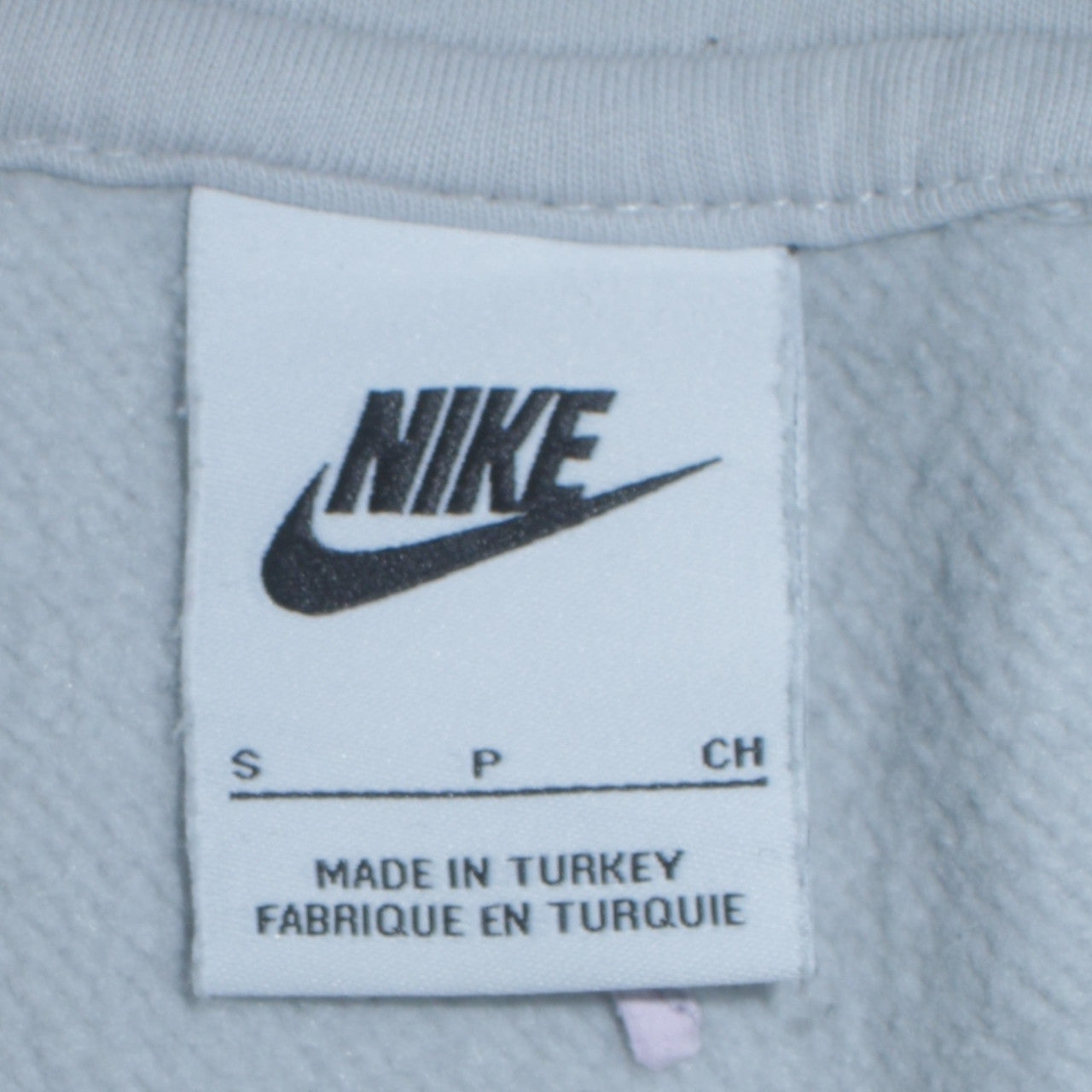 Mens UK Size S Nike White Pullover Hoodie