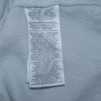Mens UK Size S Nike White Pullover Hoodie