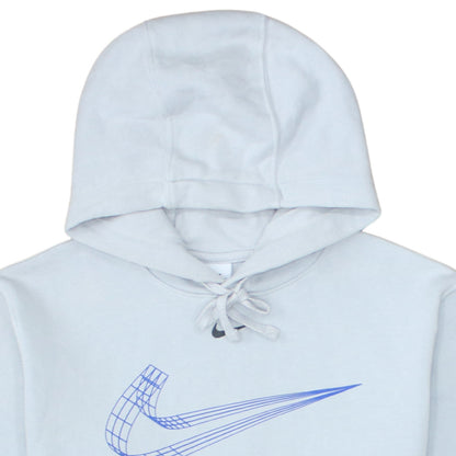 Mens UK Size S Nike White Pullover Hoodie