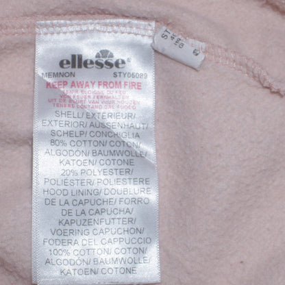 Womens UK Size 8 ellesse Pink Pullover Hoodie