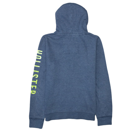 Mens UK Size XL Hollister Blue Pullover Hoodie