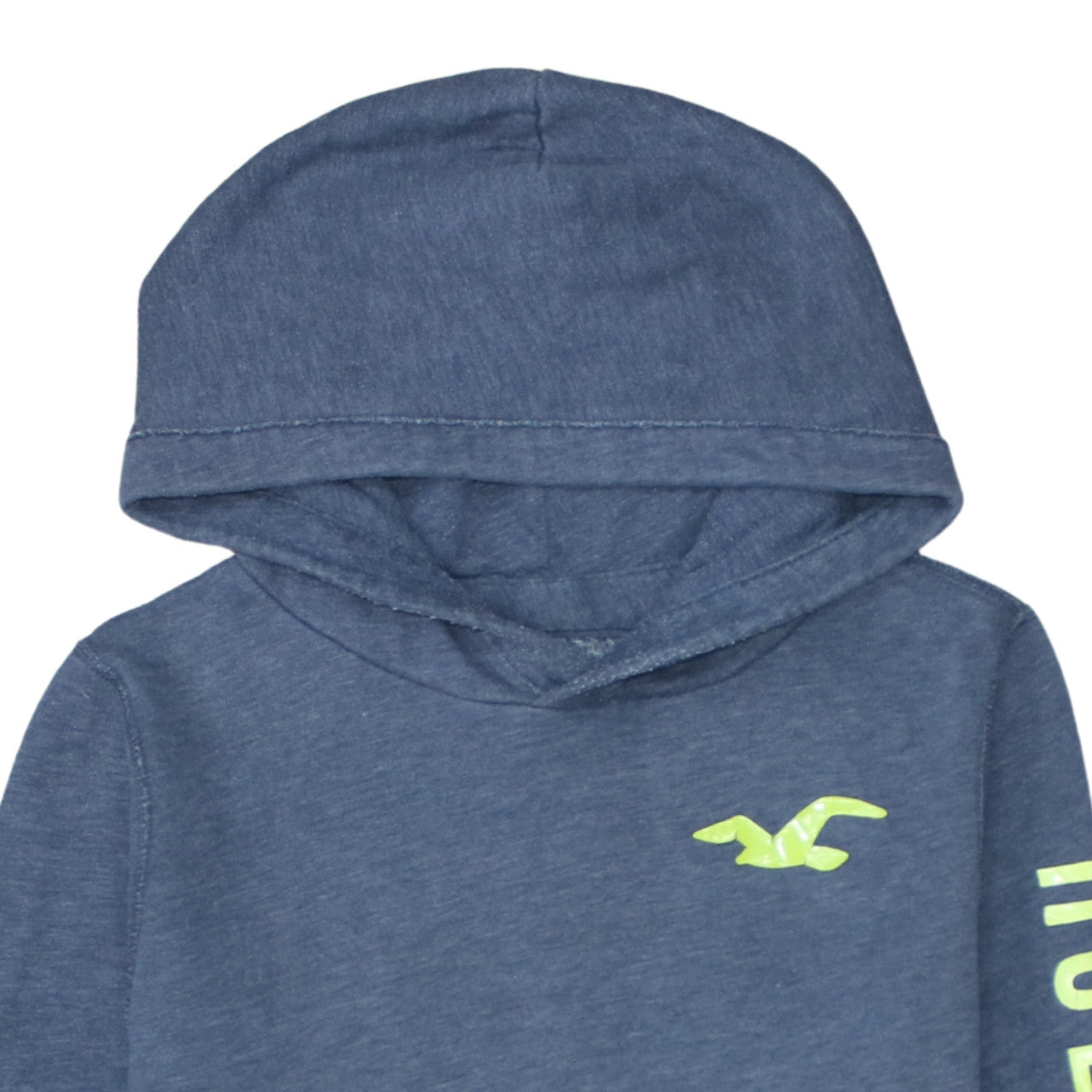 Mens UK Size XL Hollister Blue Pullover Hoodie