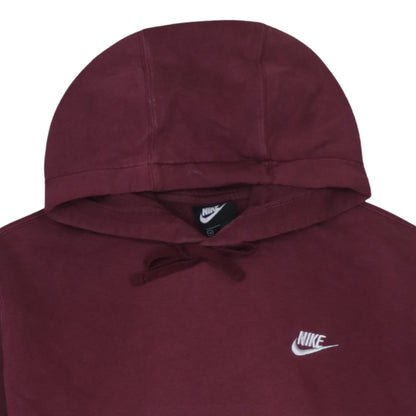 Mens UK Size M Nike Red Pullover Hoodie