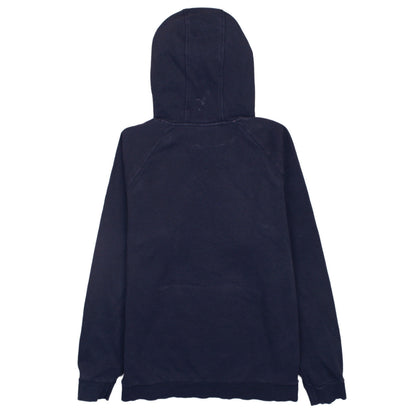 Under Armour Men's Blue Pullover Hoodie L Logo Camouflage Sportswear
