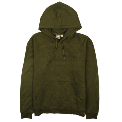 Mens UK Size L PUMA Green Pullover Hoodie