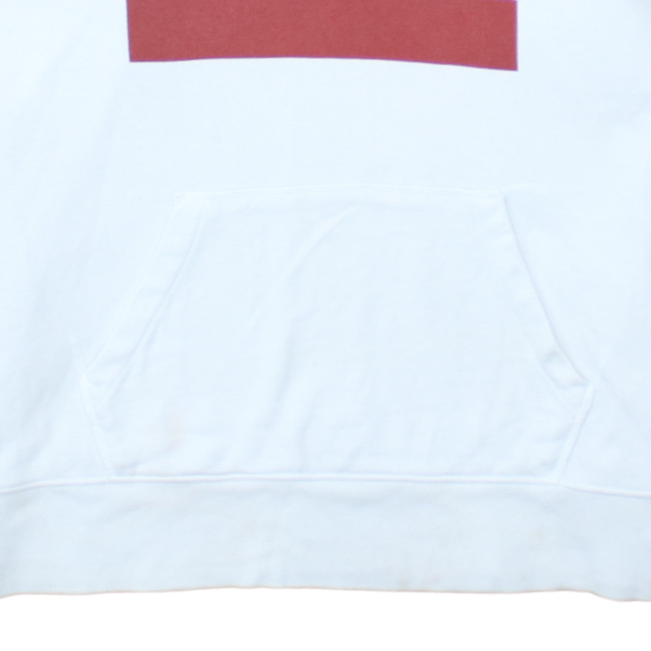 Mens UK Size S Levi's White Pullover Hoodie