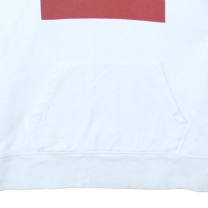 Mens UK Size S Levi's White Pullover Hoodie