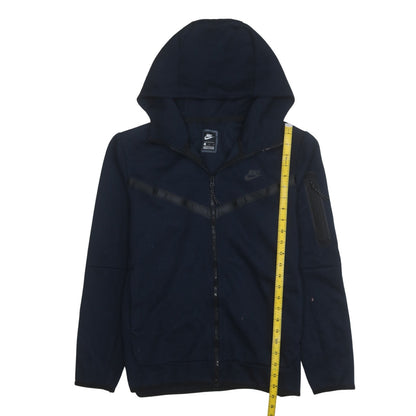 Mens UK Size L Nike Blue Full Zip Hoodie