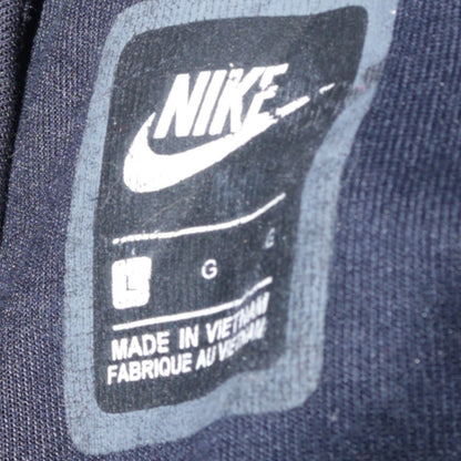 Mens UK Size L Nike Blue Full Zip Hoodie