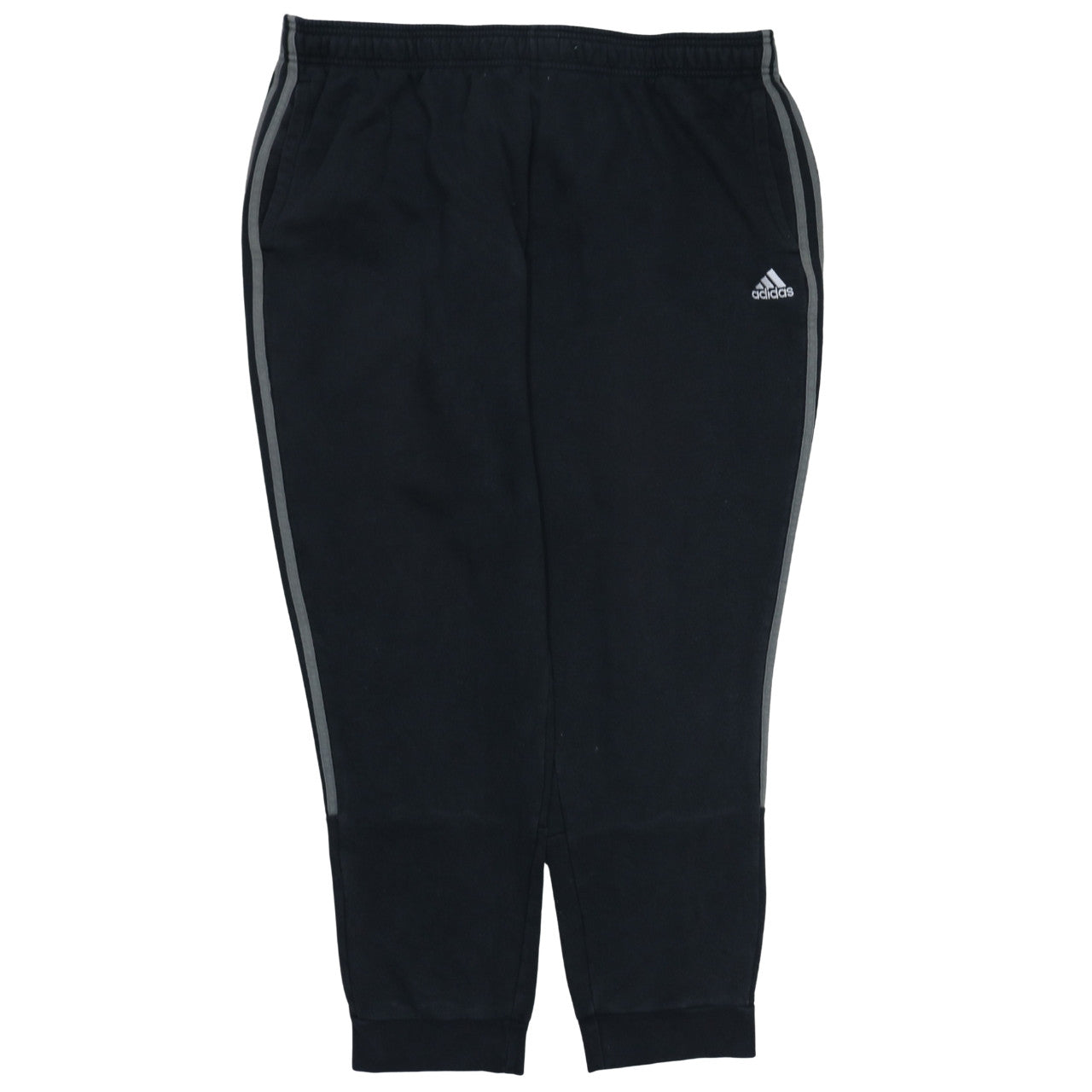 Mens UK Size 2XL adidas Regular Fit Jogger Black Trousers