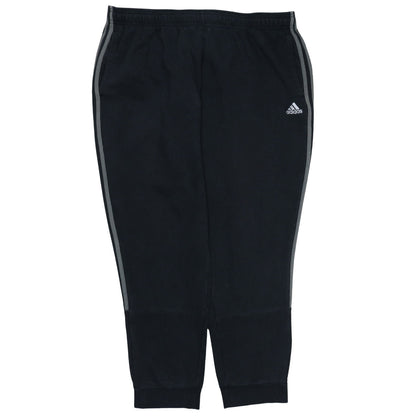 Mens UK Size 2XL adidas Regular Fit Jogger Black Trousers