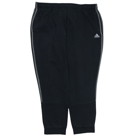 Mens UK Size 2XL adidas Regular Fit Jogger Black Trousers
