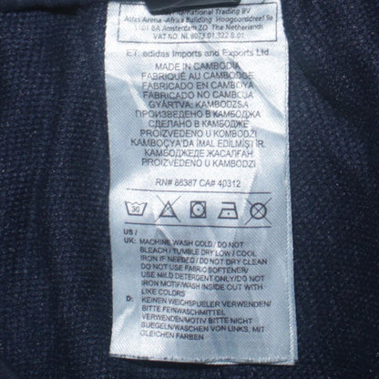 Womens UK Size 12-14 adidas Regular Fit Jogger Blue Trousers
