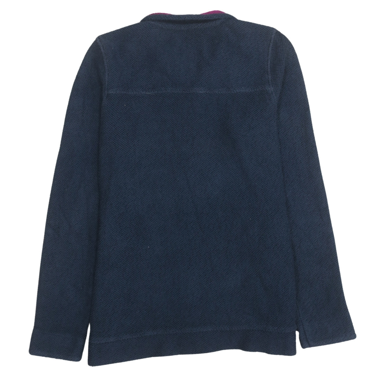 Womens UK Size 14 Weird Fish Blue Full Zip Sweatshirt