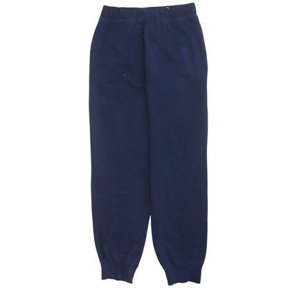 Womens UK Size S PUMA Regular Fit Sweatpants Blue Trousers