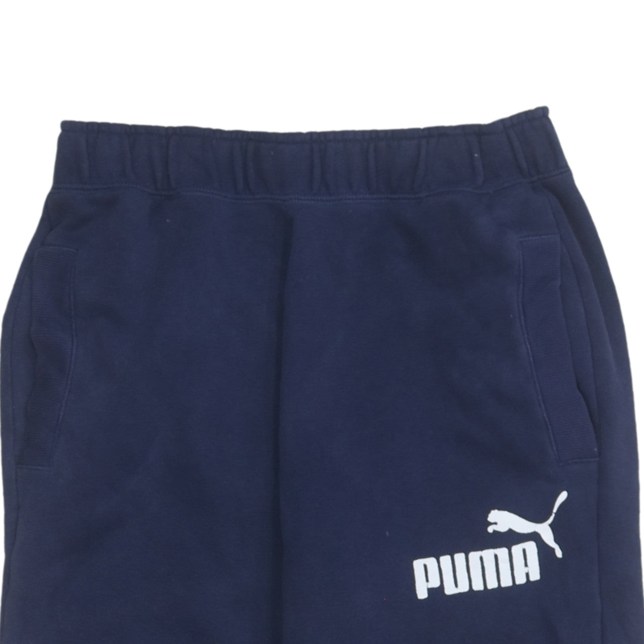 Womens UK Size S PUMA Regular Fit Sweatpants Blue Trousers