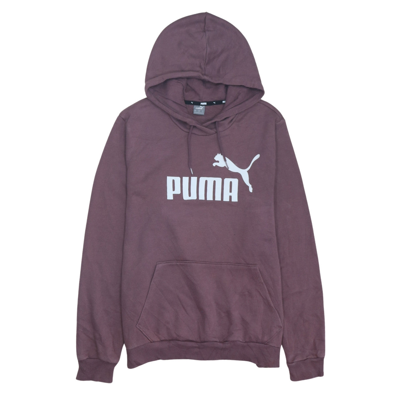 Womens UK Size XL PUMA Brown Pullover Hoodie