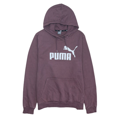 Womens UK Size XL PUMA Brown Pullover Hoodie